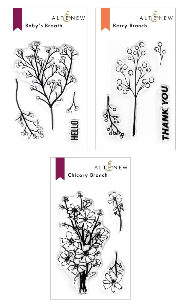 altenew-eclectic-vibes-mini-stempelset-beeren-3er image 1