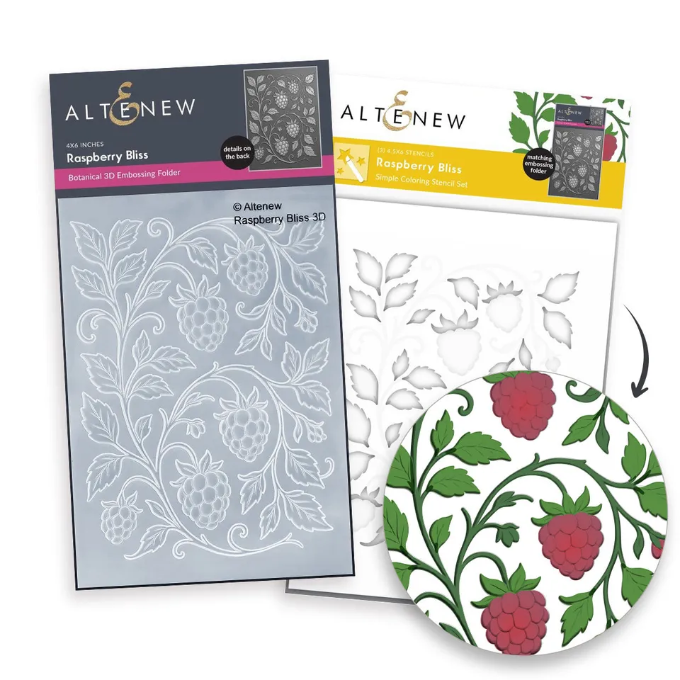 altenew-raspberry-bliss-3d-pr-gefolder-4x6-himbeere image 1