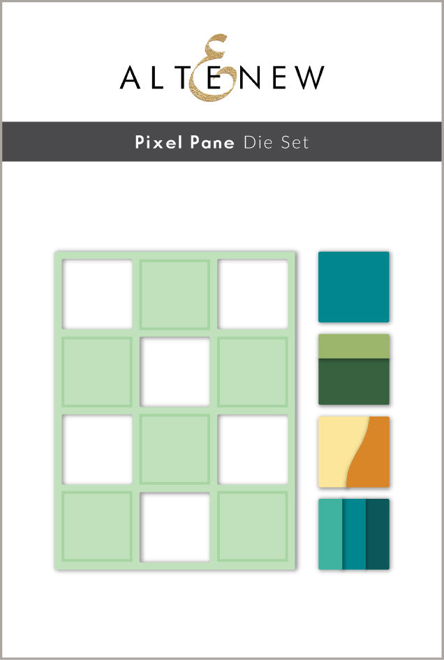 altenew-pixel-pane-die-set-stanzen-hintergrund-raster image 1