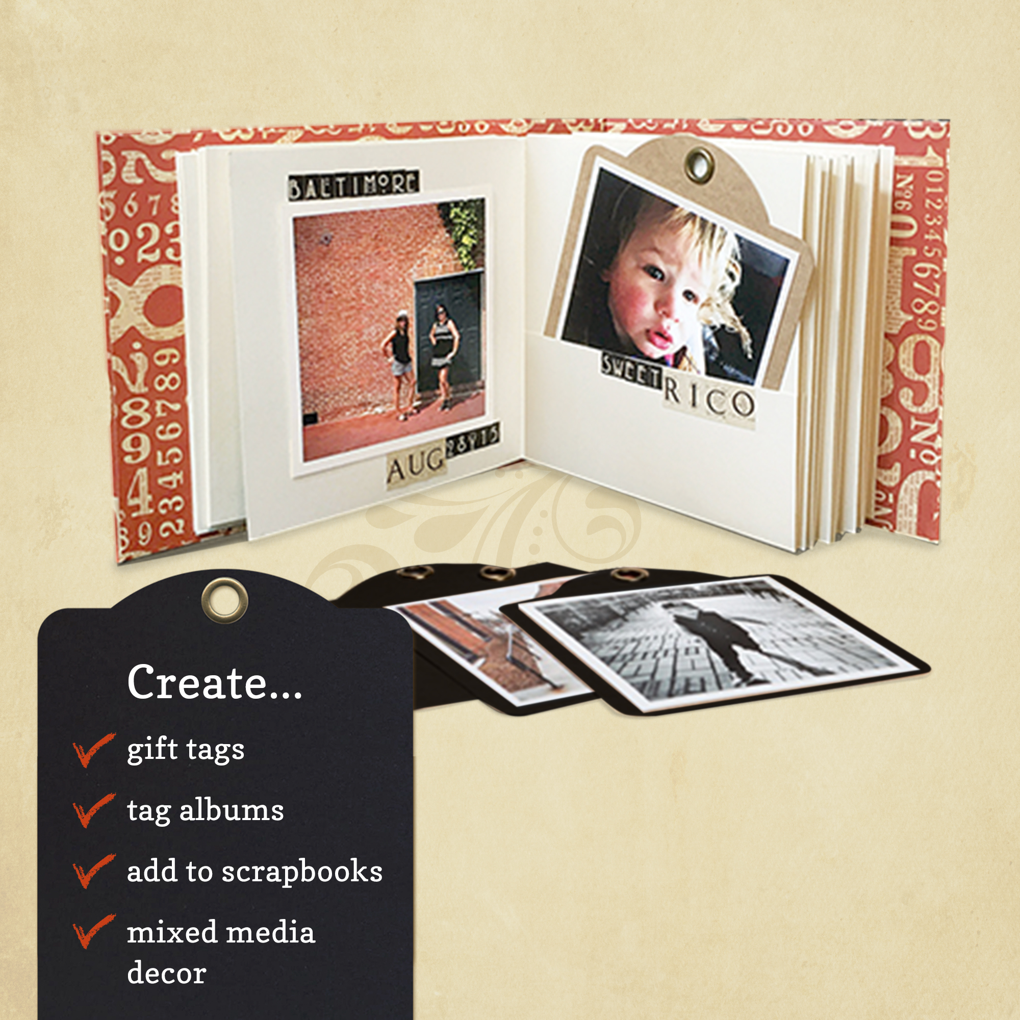 graphic-45-staples-square-tags-album-schwarz-9-tags image 4