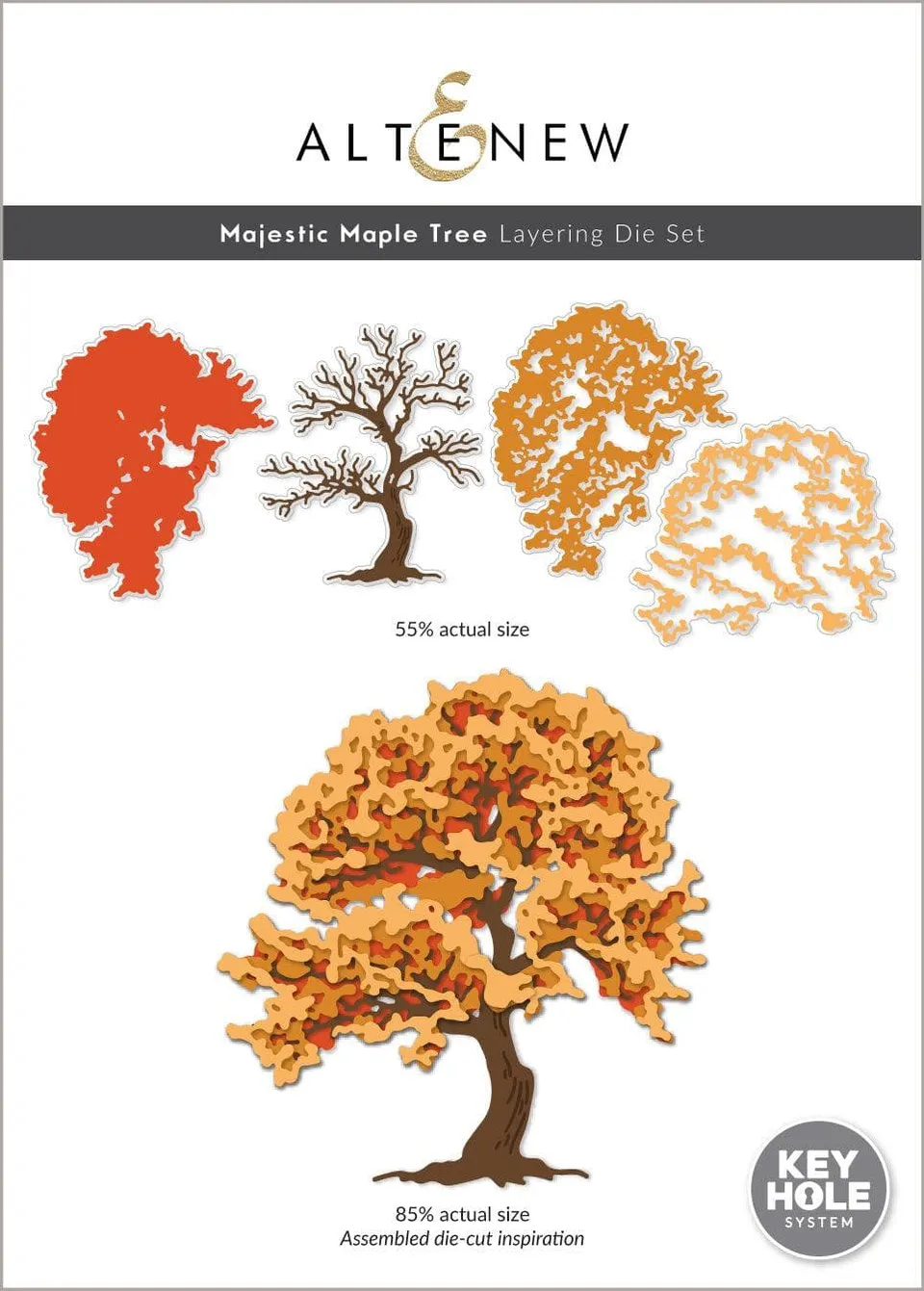 altenew-majestic-maple-tree-stanzset-baum-4-tlg image 1