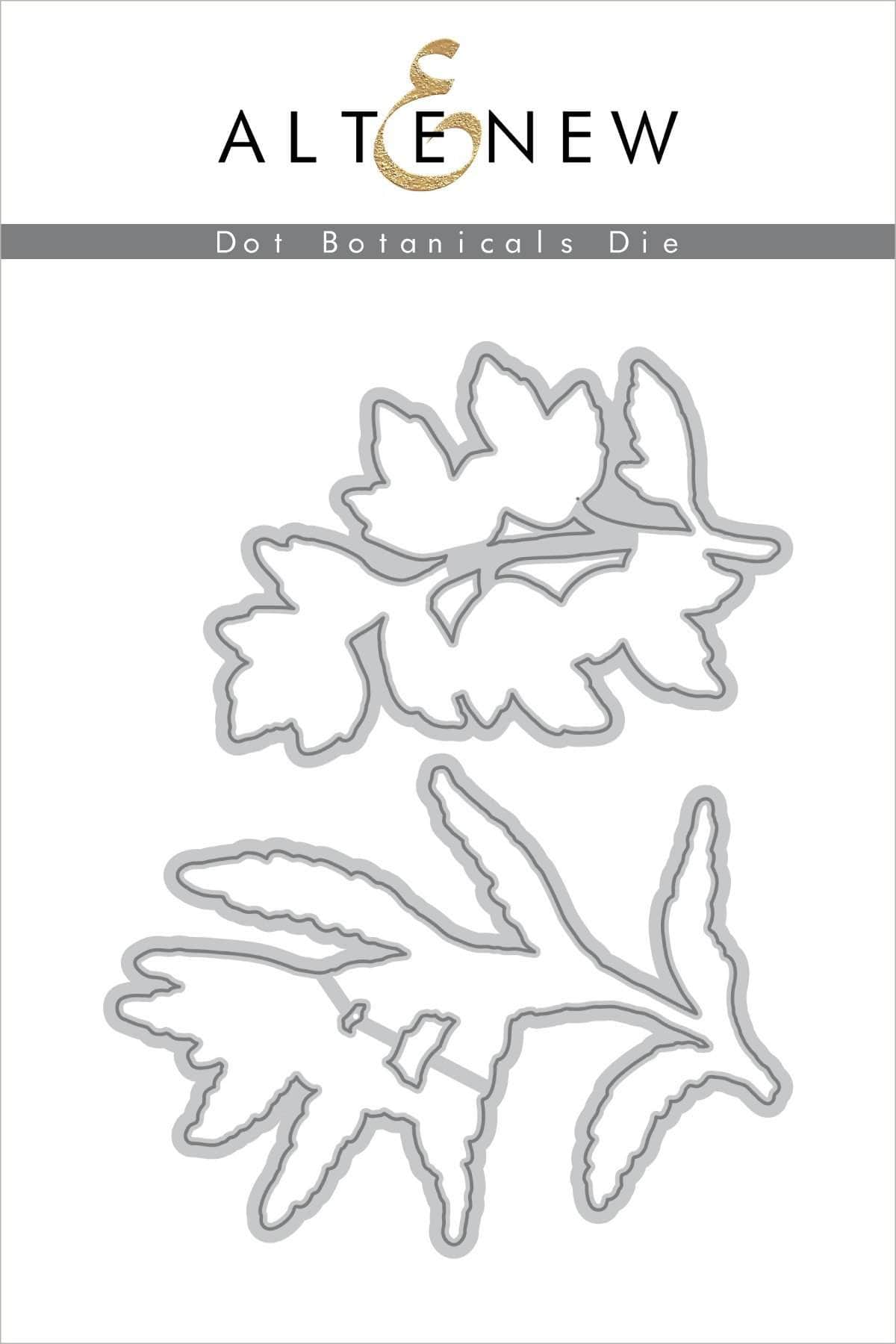 altenew-dot-botanicals-stanzschablonen-natur-2-teilig image 1