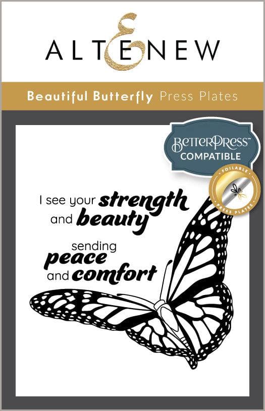 altenew-beautiful-butterfly-press-plate-pr-geplatte-schmetterling-3-teilig image 1