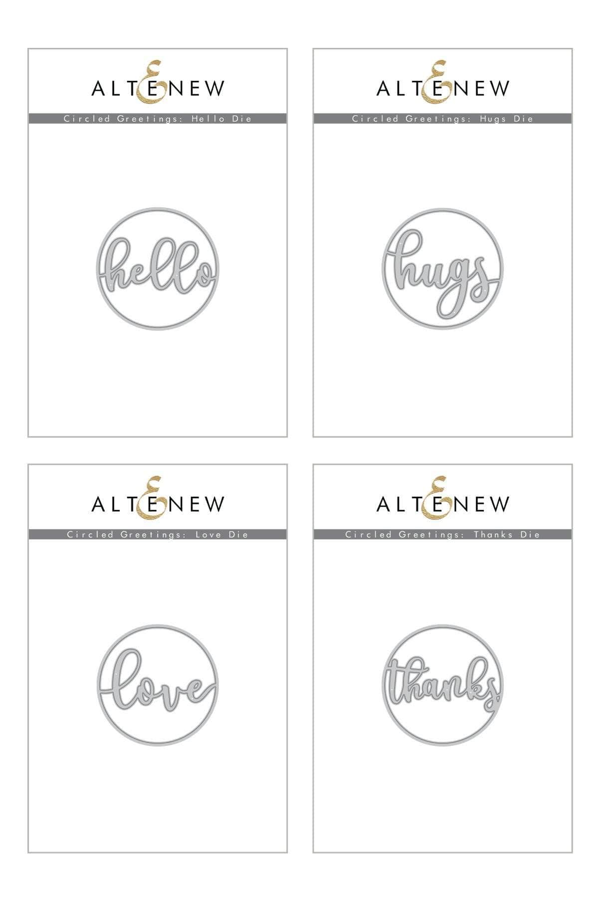 altenew-circled-greetings-stanzen-bundle-4-teilig-rund image 1