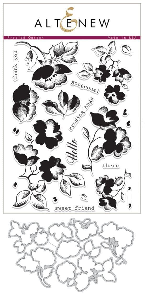 altenew-frosted-garden-stempel-stanzen-komplett-bundle-floral image 1