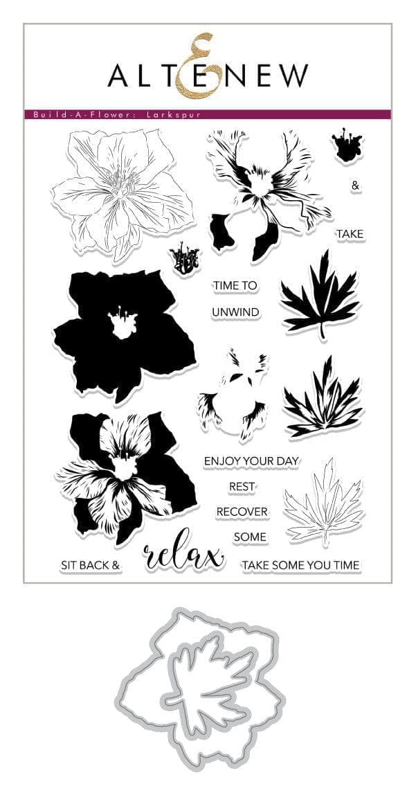 altenew-build-a-flower-larkspur-stempelset-mit-stanzen-floral image 1