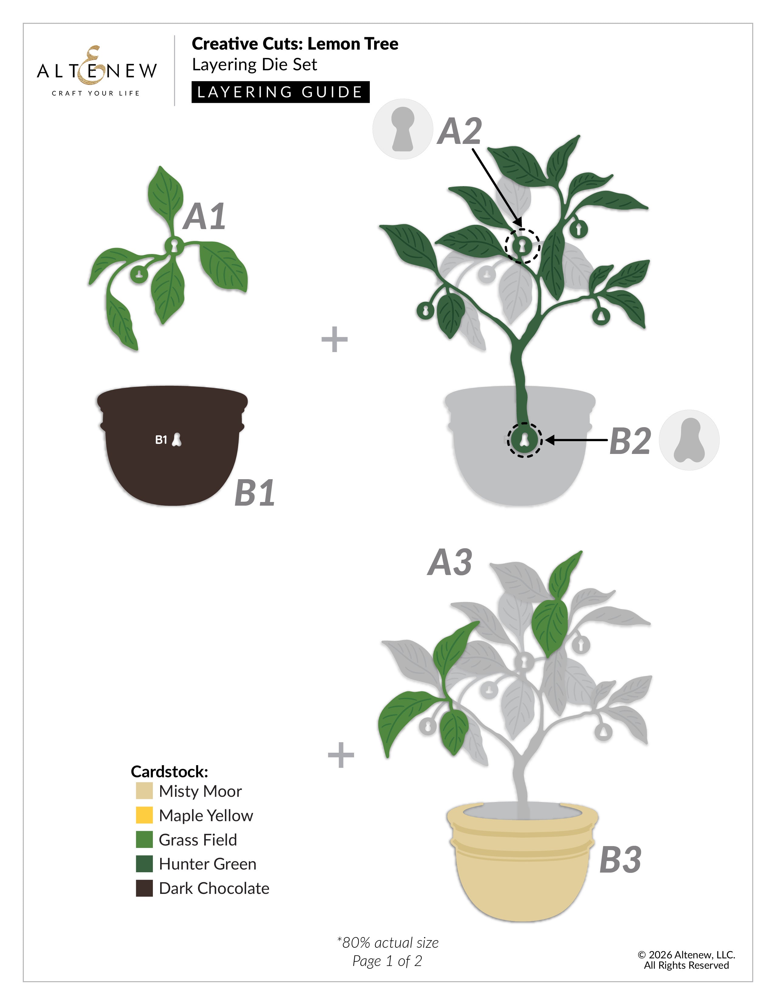 altenew-creative-cuts-lemon-tree-layering-stanzschablonen-set image 3