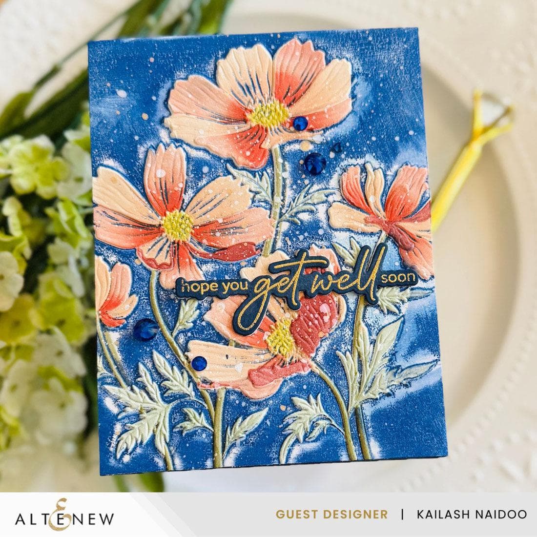 altenew-dancing-cosmos-bundle-pr-gefolder-6x6-schablone image 5
