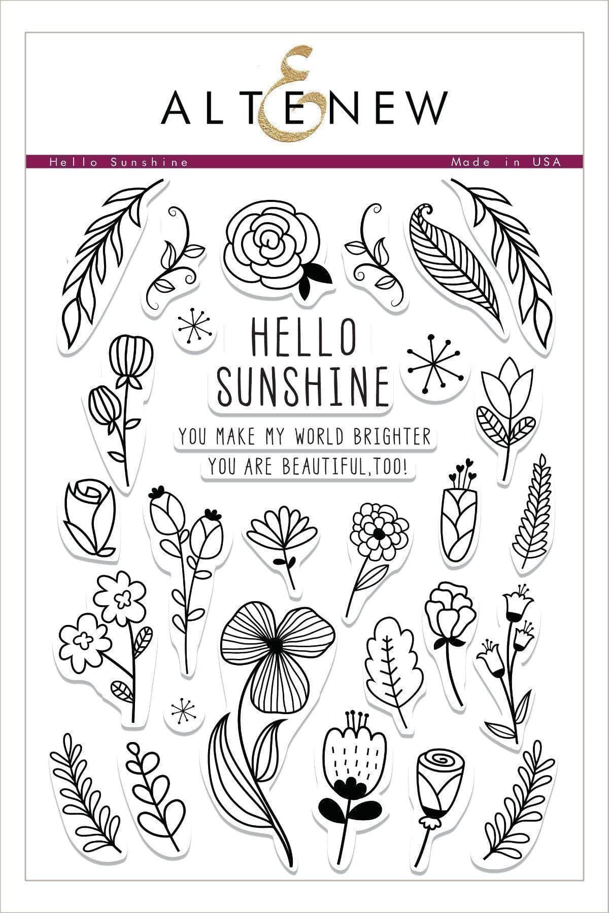 altenew-hello-sunshine-stempelset-komplett-bundle-floral-6x8 image 6