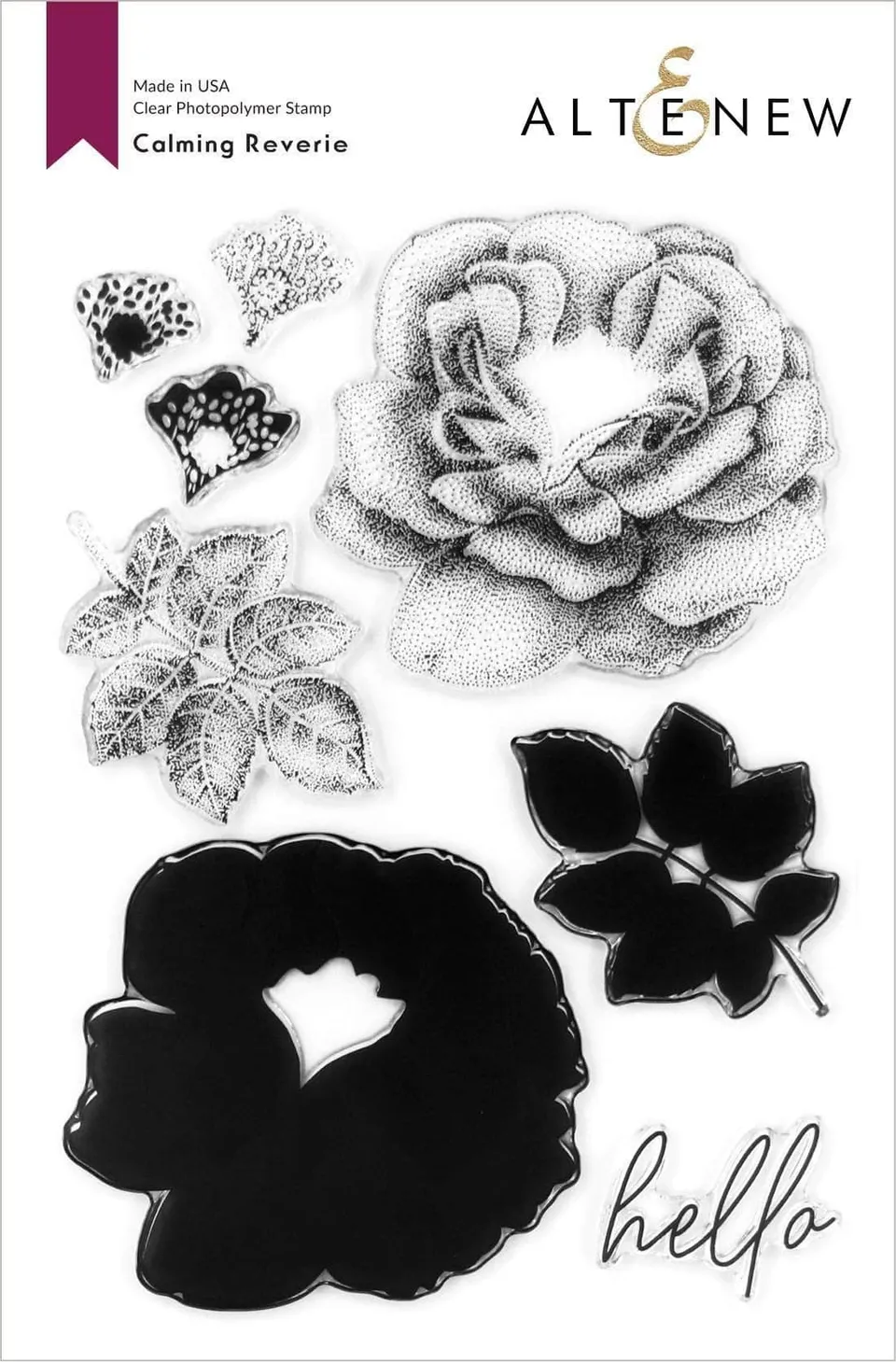 altenew-calming-reverie-stempelset-clear-blumen-hello image 1
