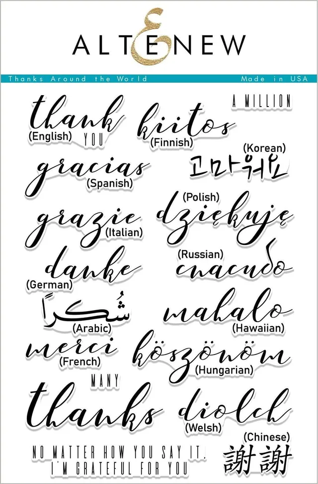 altenew-thanks-around-world-stempelset-danke-18-tlg image 1