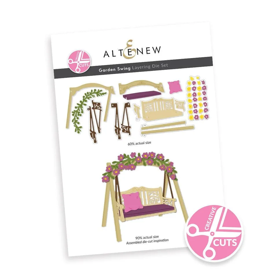 altenew-creative-cuts-garden-swing-stanzschablonen-gartenschaukel image 1