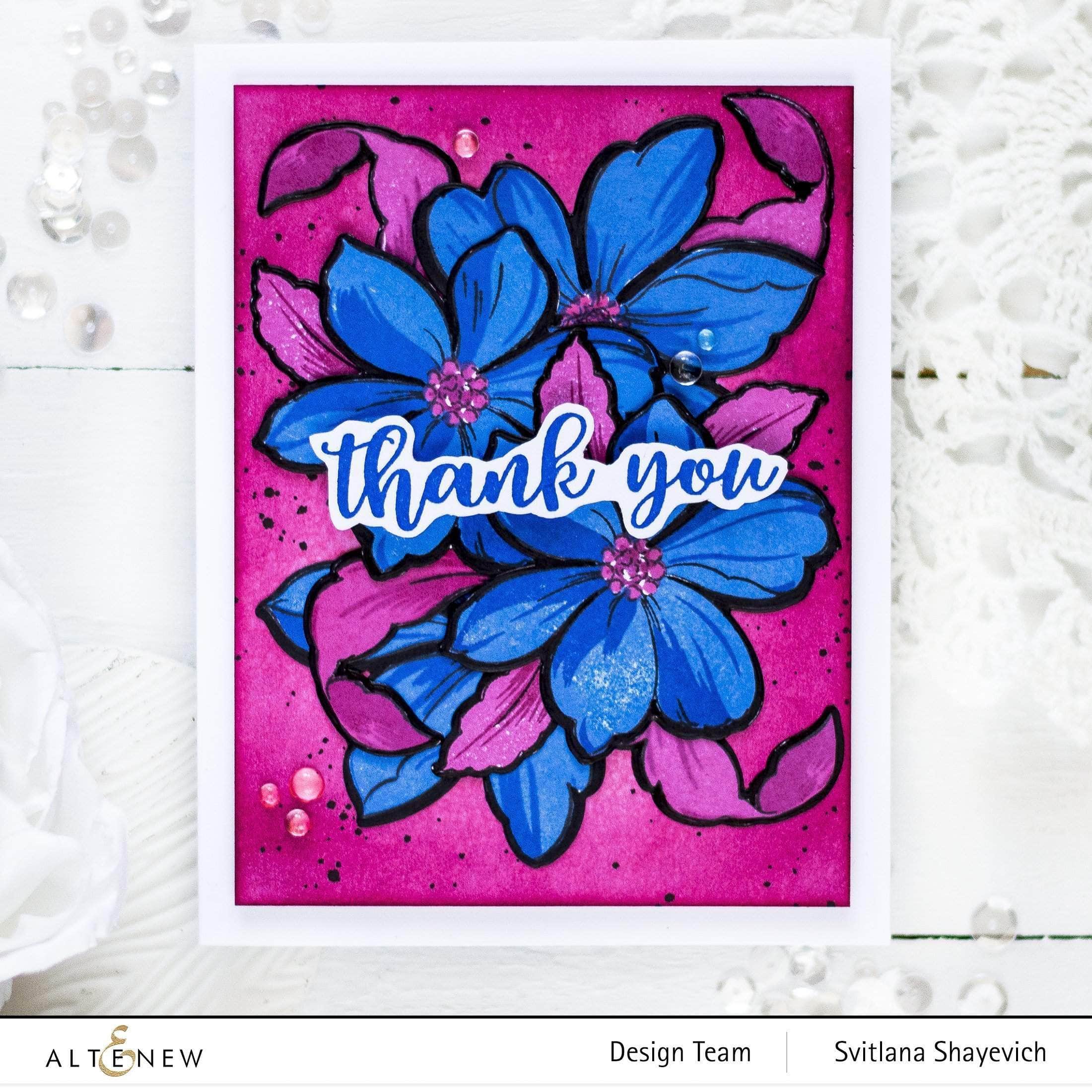 altenew-stencils-fabulous-florets-mask-stencil-schablone-6x6 image 2
