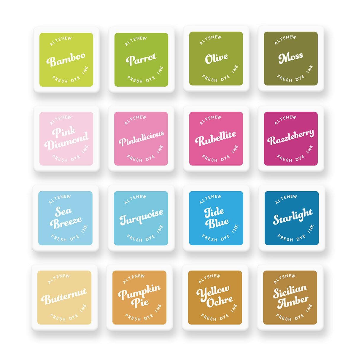 altenew-sensational-seasons-fresh-dye-ink-mini-cubes-16er image 1