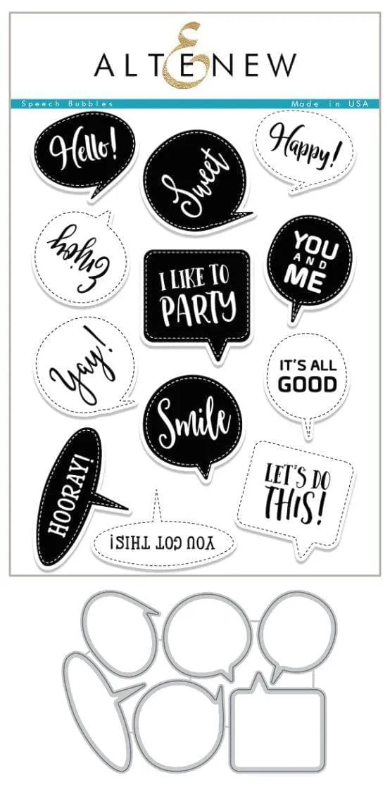 altenew-speech-bubbles-stempelset-komplett-bundle-6x8 image 1