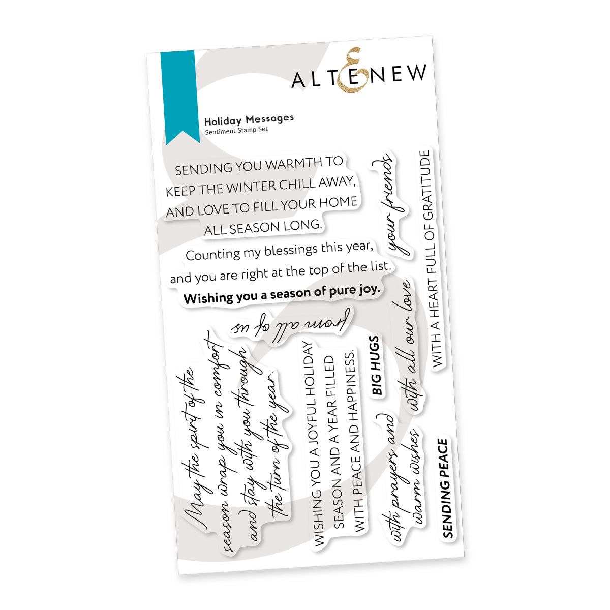 altenew-holiday-messages-stempelset-weihnachten-4x6 image 1