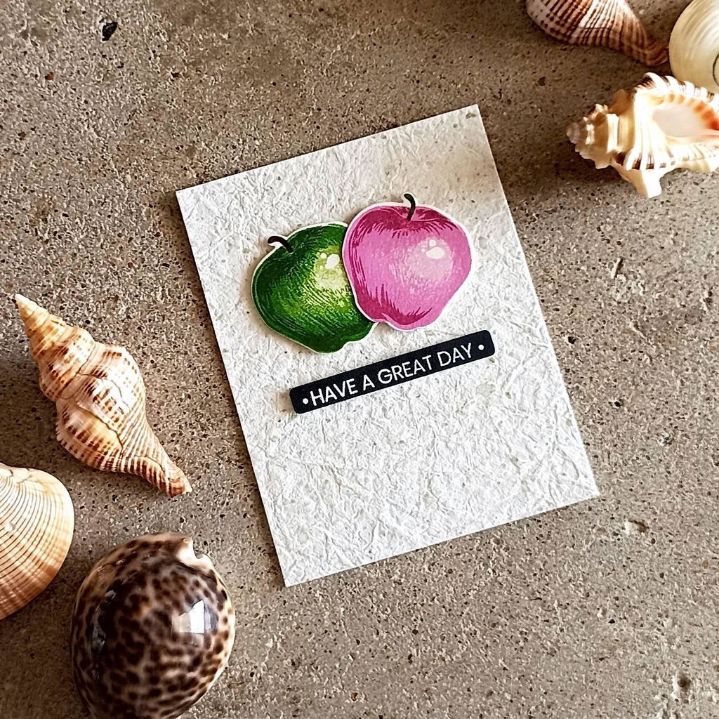 Apfel schichtet
