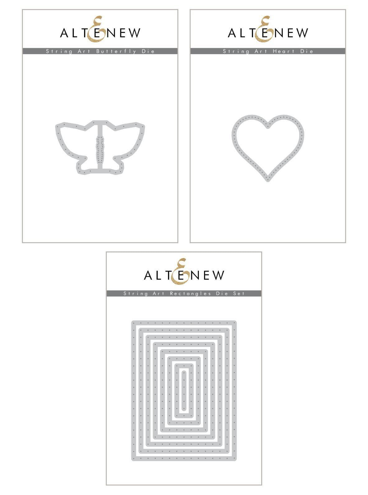 altenew-string-art-stanzen-bundle-schmetterling-herz image 1