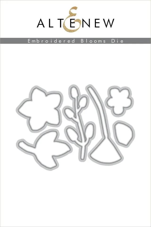 altenew-embroidered-blooms-stanzschablonen-blumen-6-teilig image 1