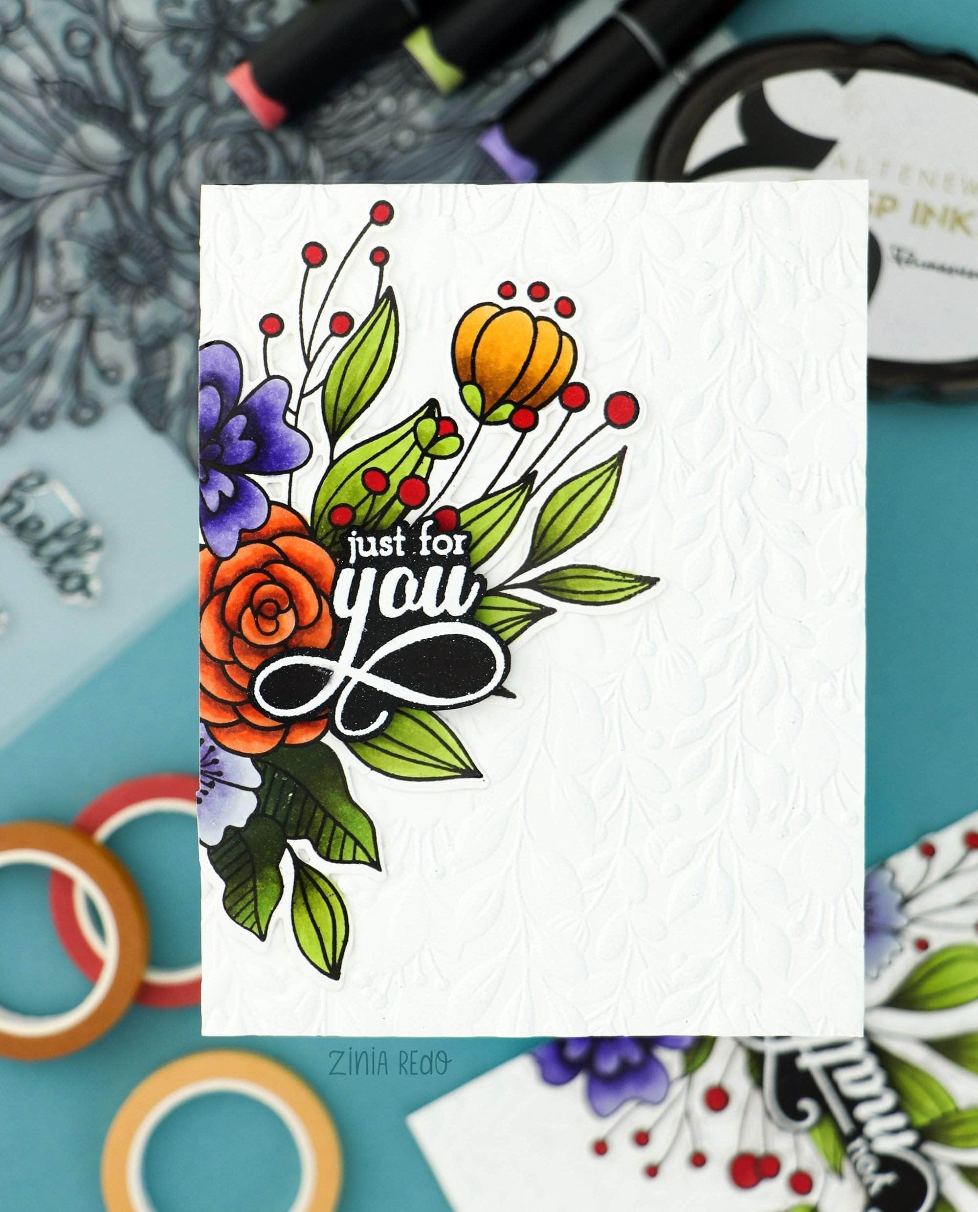 altenew-bouquet-of-love-stempel-blumenstrau-6x8 image 5