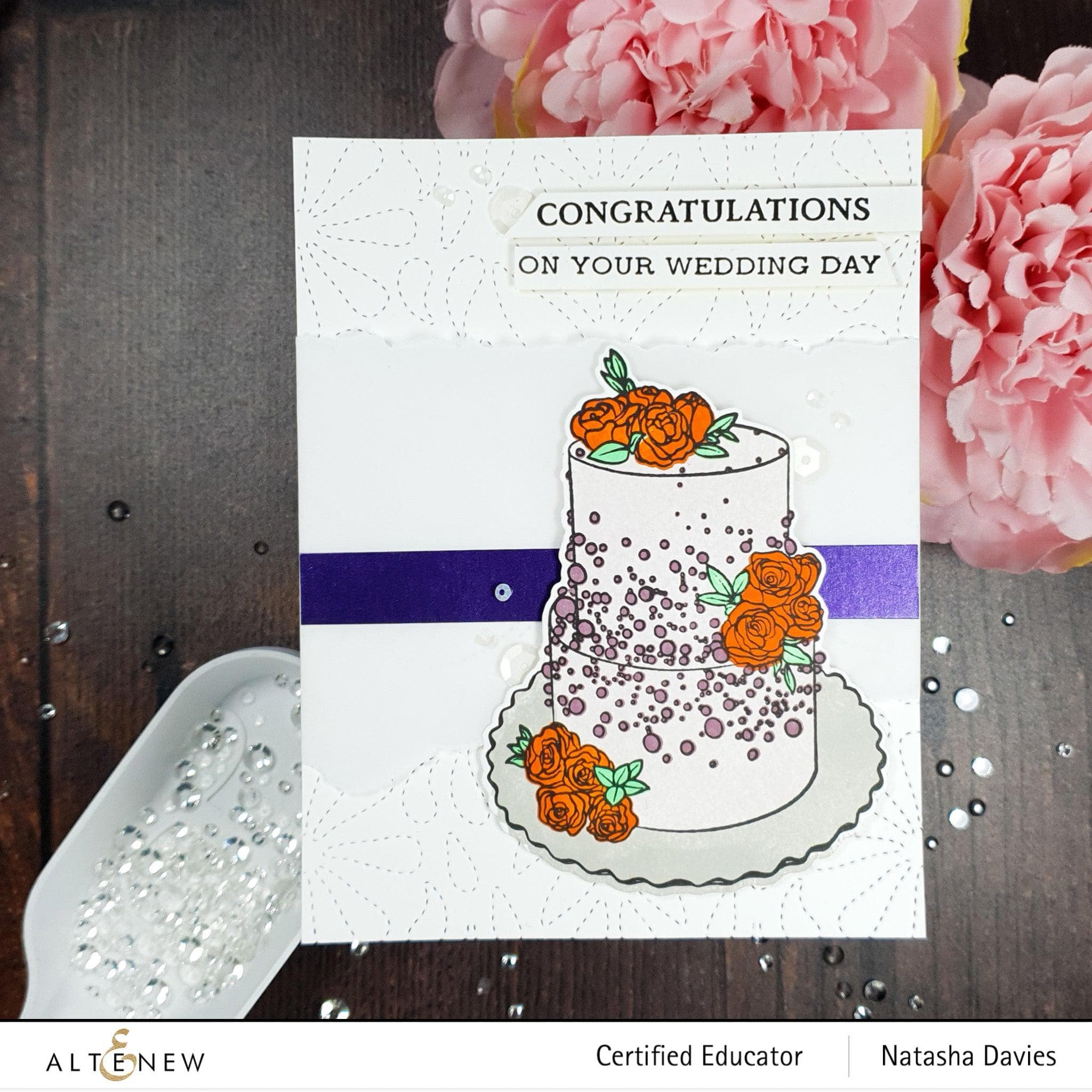 altenew-wedding-promises-stempelset-hochzeit-6x8 image 2