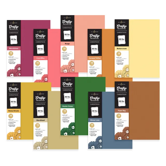 altenew-cozy-comfort-cardstock-bundle-10-farben-100-blatt image 1
