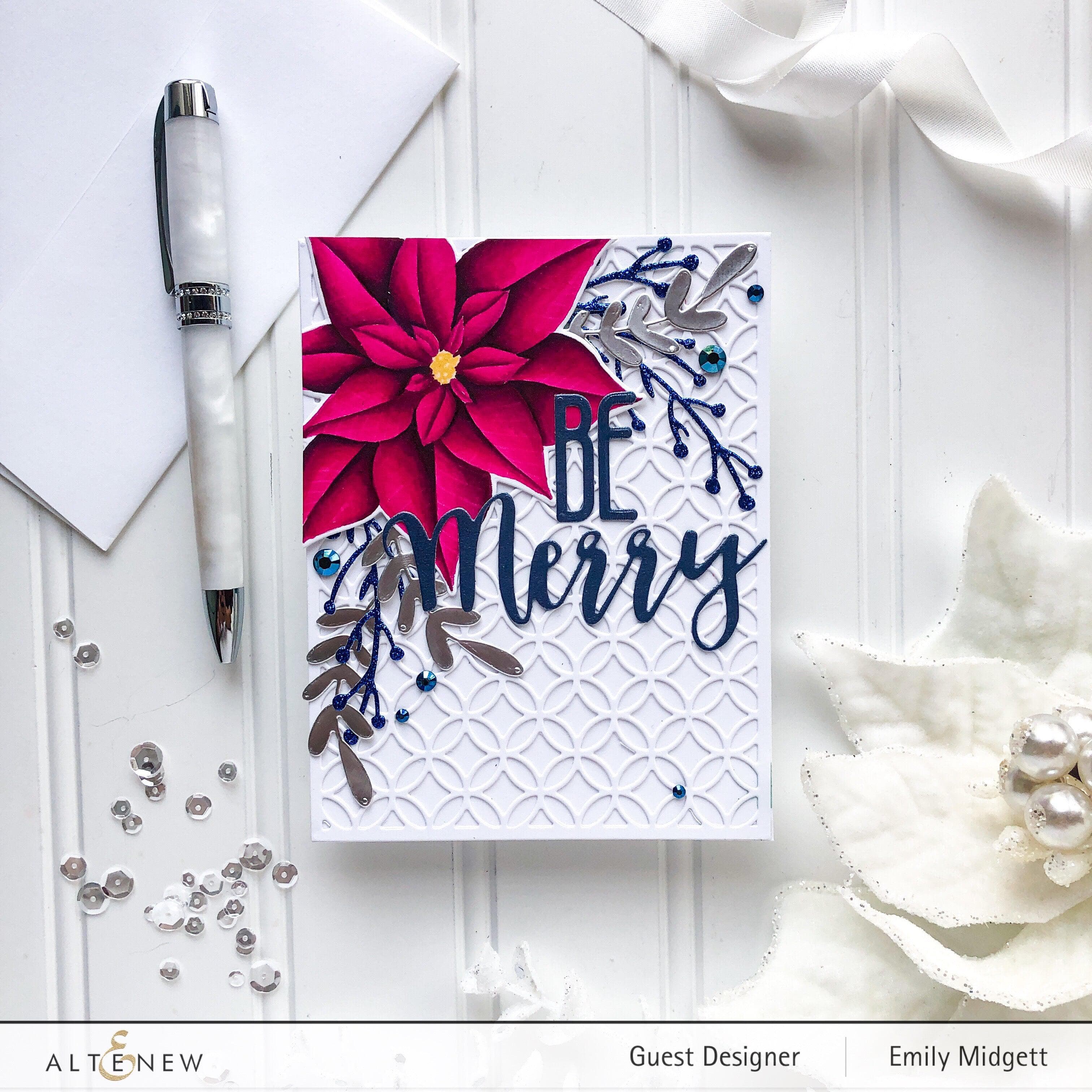 altenew-modern-poinsettia-mask-stencil-schablone-6x6 image 3