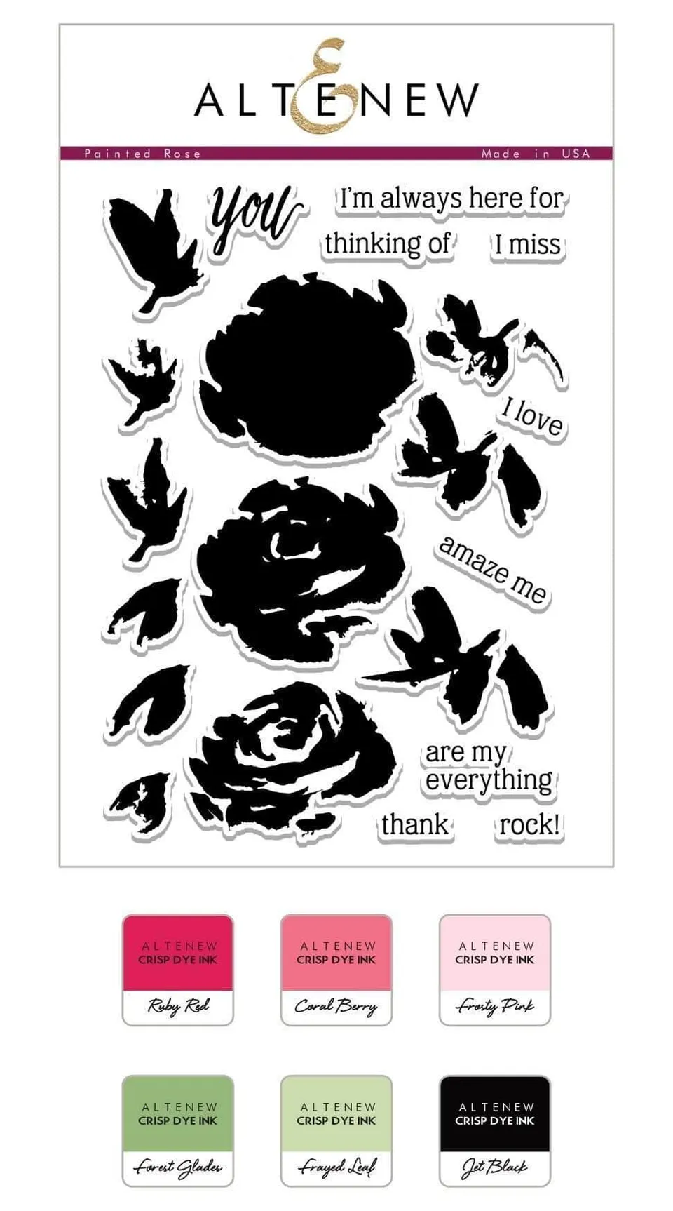 altenew-painted-rose-stempel-ink-set-floral-6-mini image 1