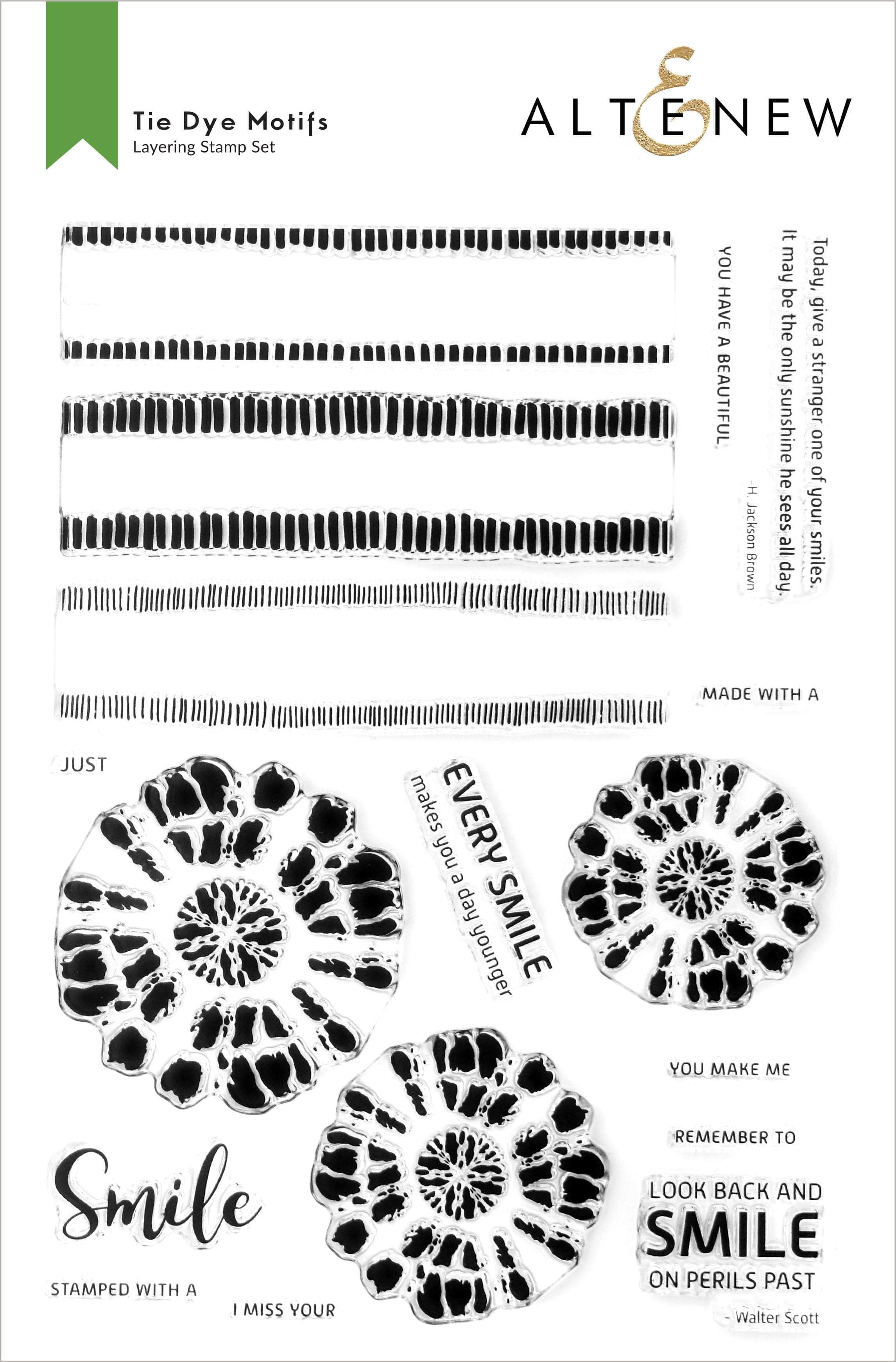 altenew-tie-dye-motifs-stempelset-6x8-layering-batik image 1