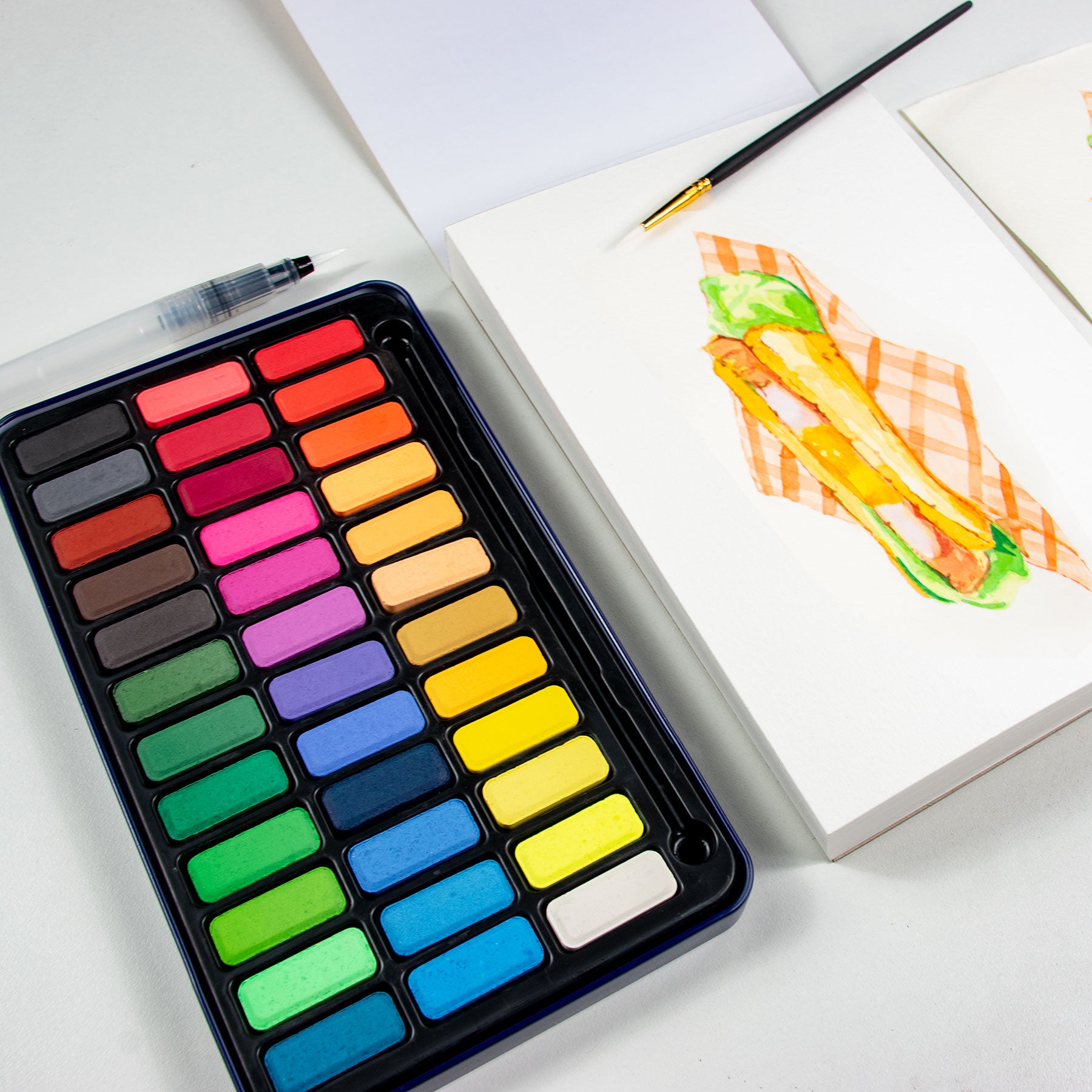 stationery-island-watercolour-paints-aquarellkasten-36-farben image 3