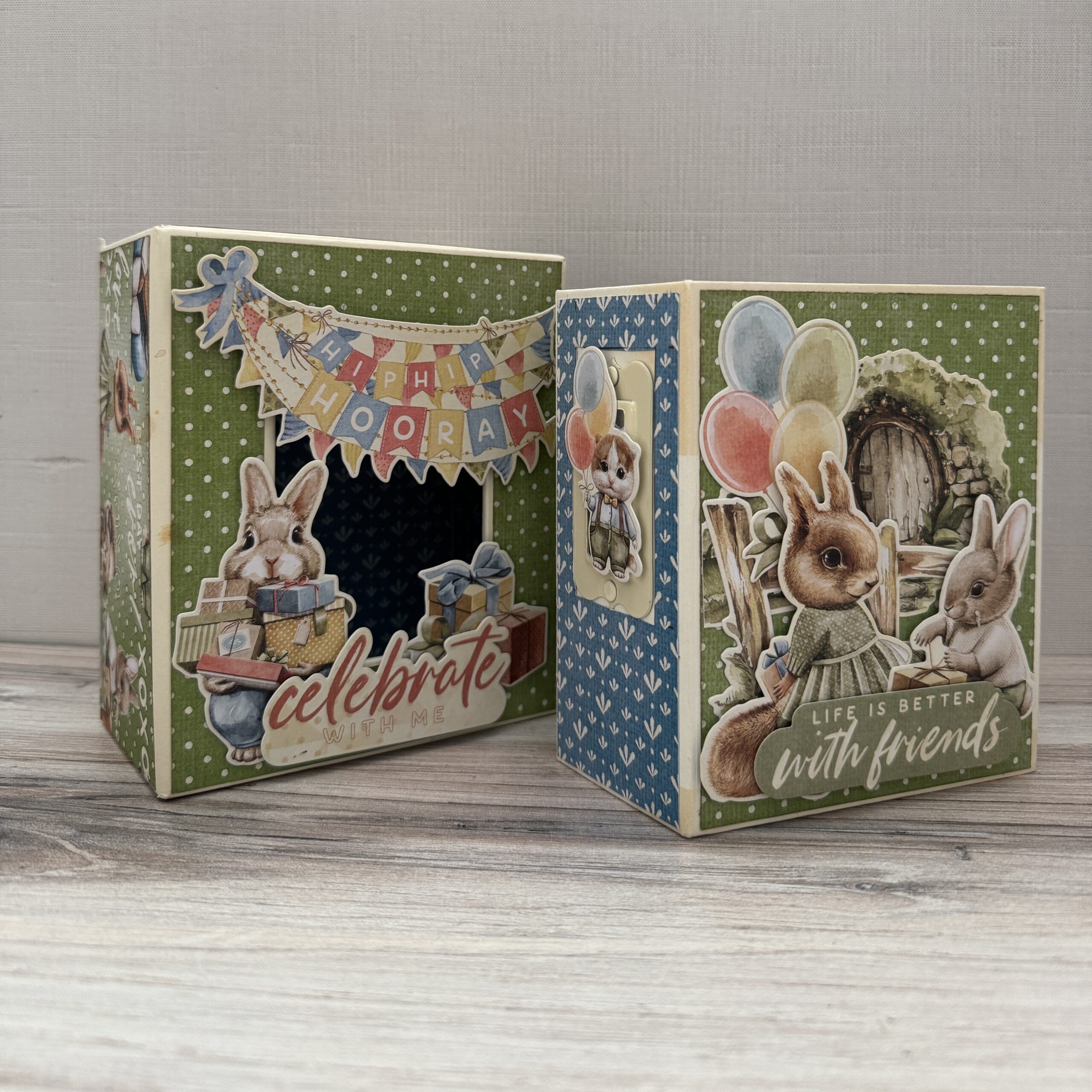 graphic-45-hip-hip-hooray-album-kit-atc-box-geburtstag image 4