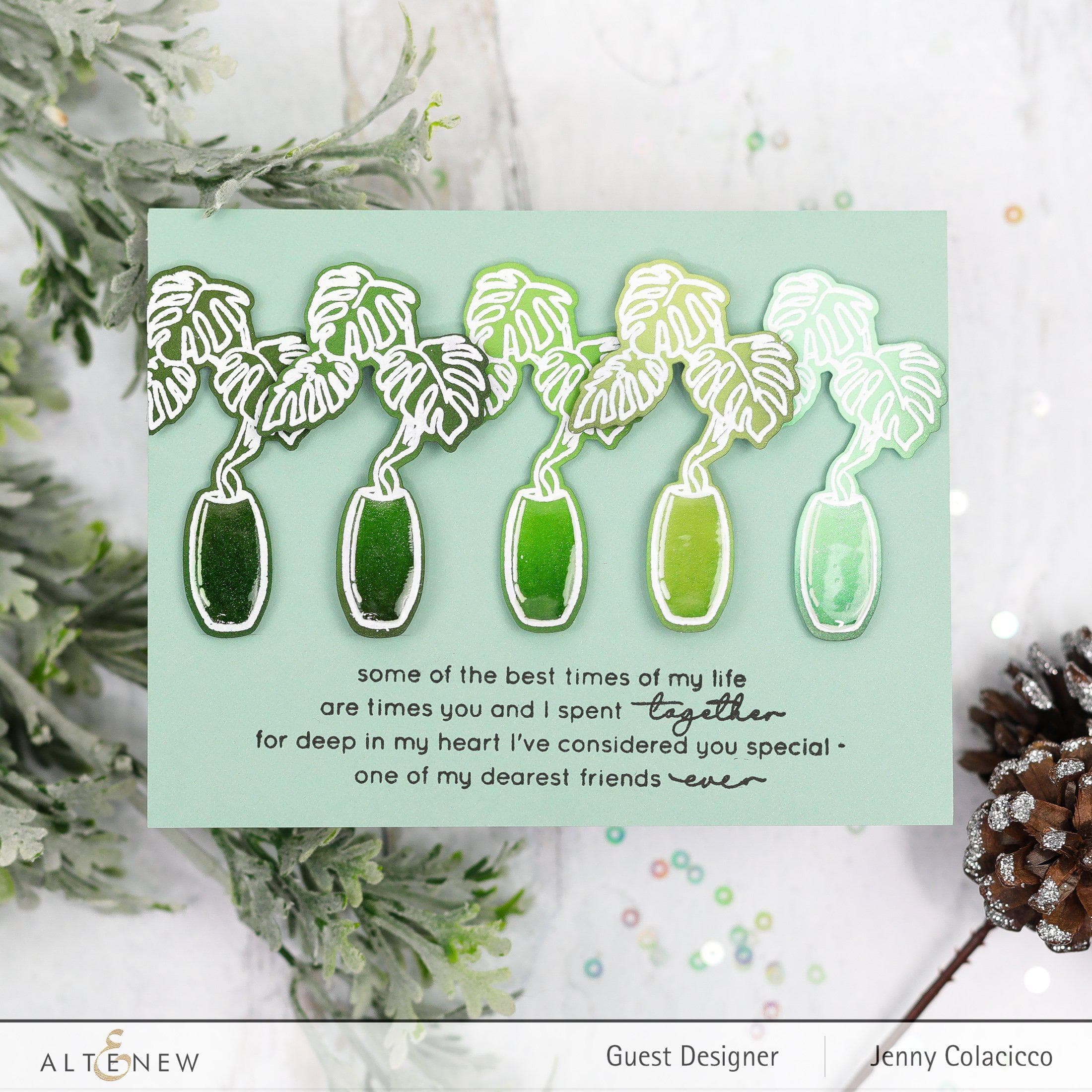 altenew-monstera-in-vase-stempel-2x3-mini-set image 7