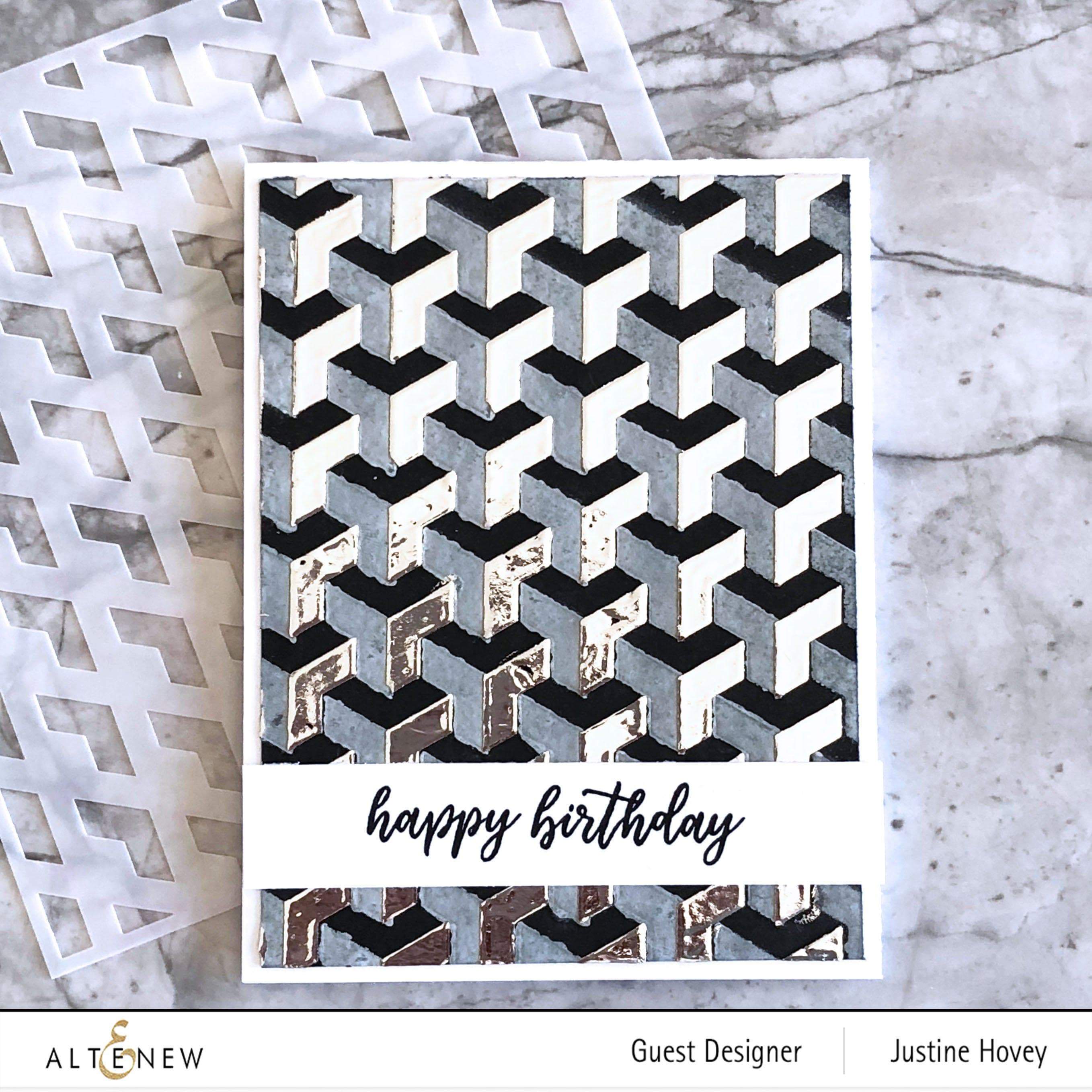 altenew-weave-builder-schablone-geometrisch-6x6 image 3