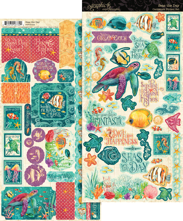 graphic-45-seas-the-day-sticker-set-2-bogen-meeresmotive image 2