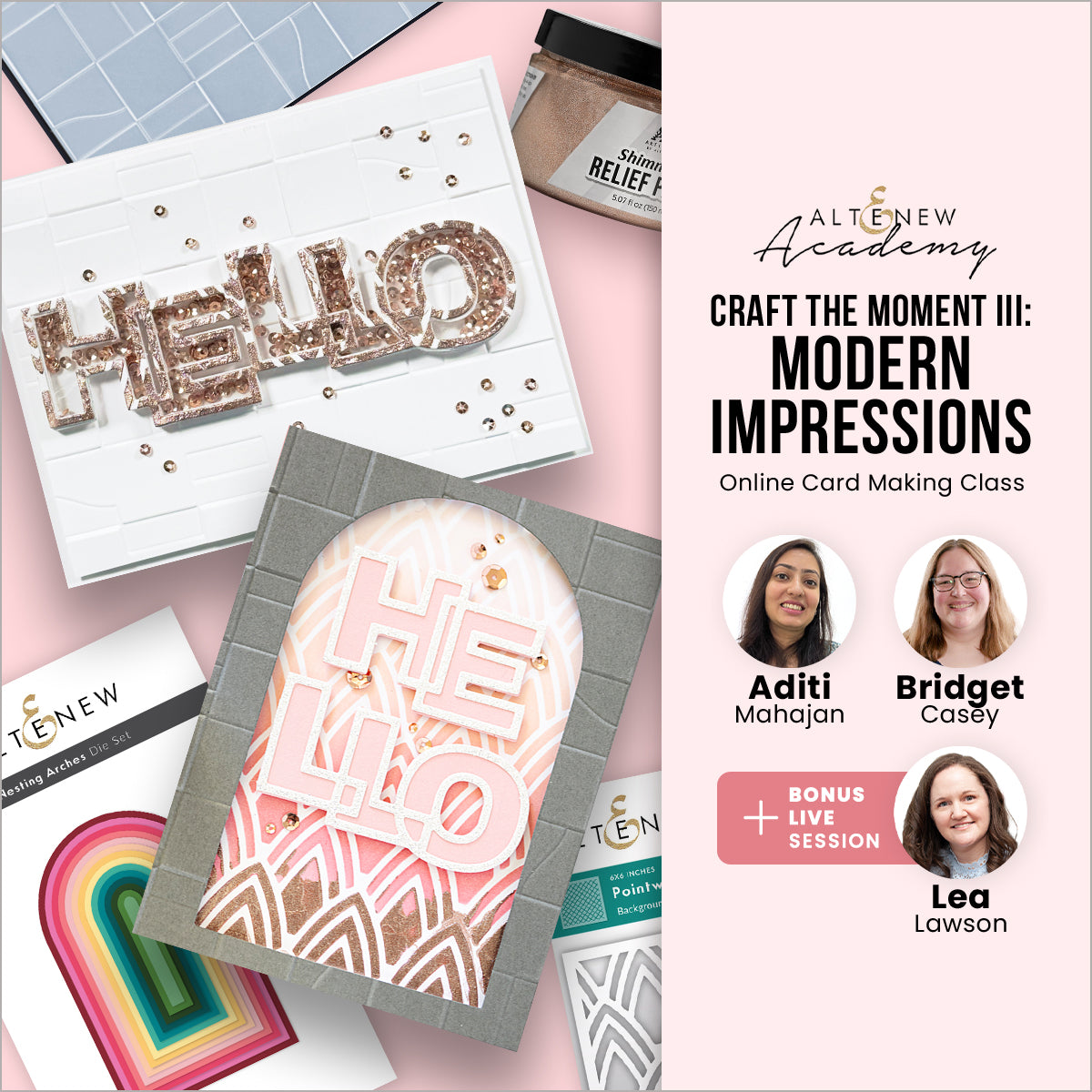 altenew-craft-the-moment-iii-modern-impressions-workshop-kit image 1