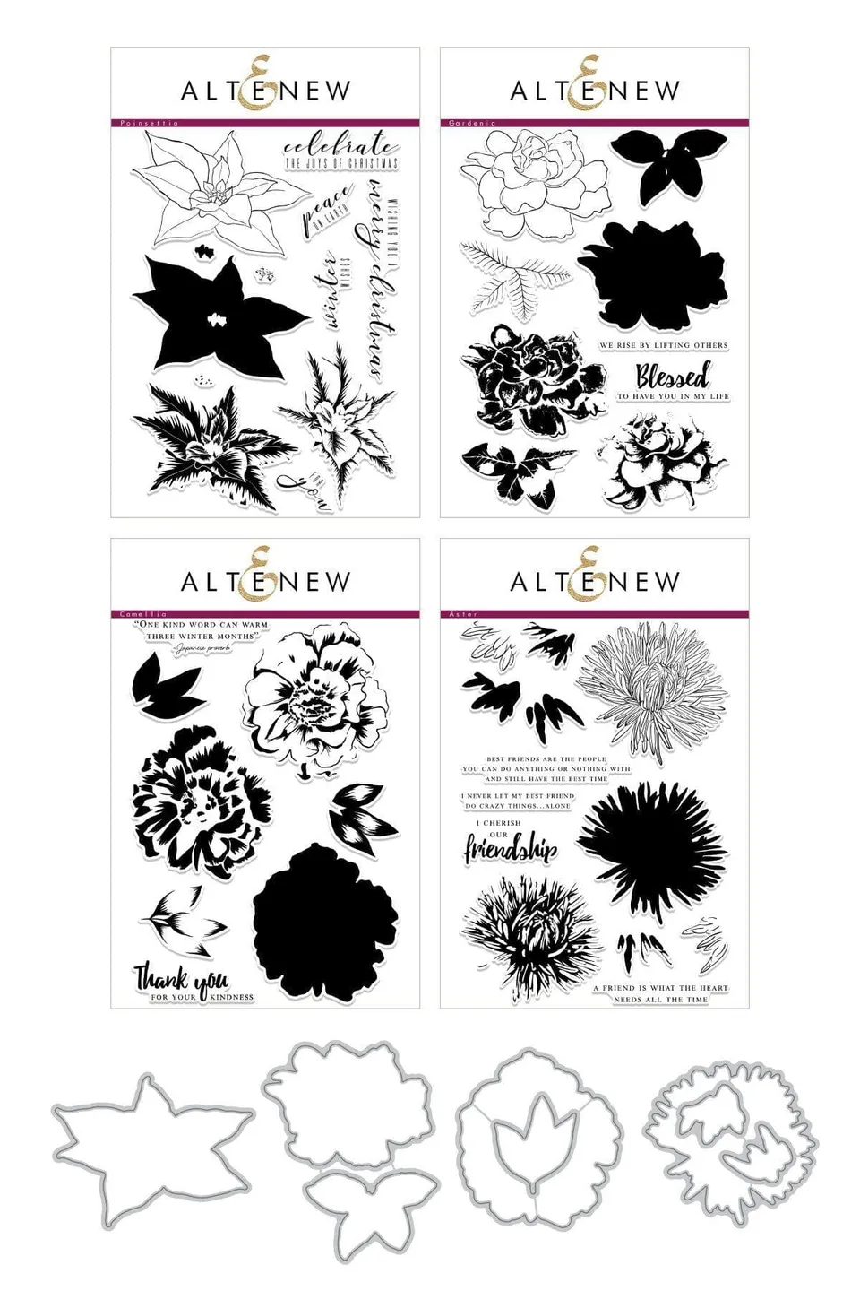 altenew-build-a-garden-bundle-b-stempelset-4er-floral image 1