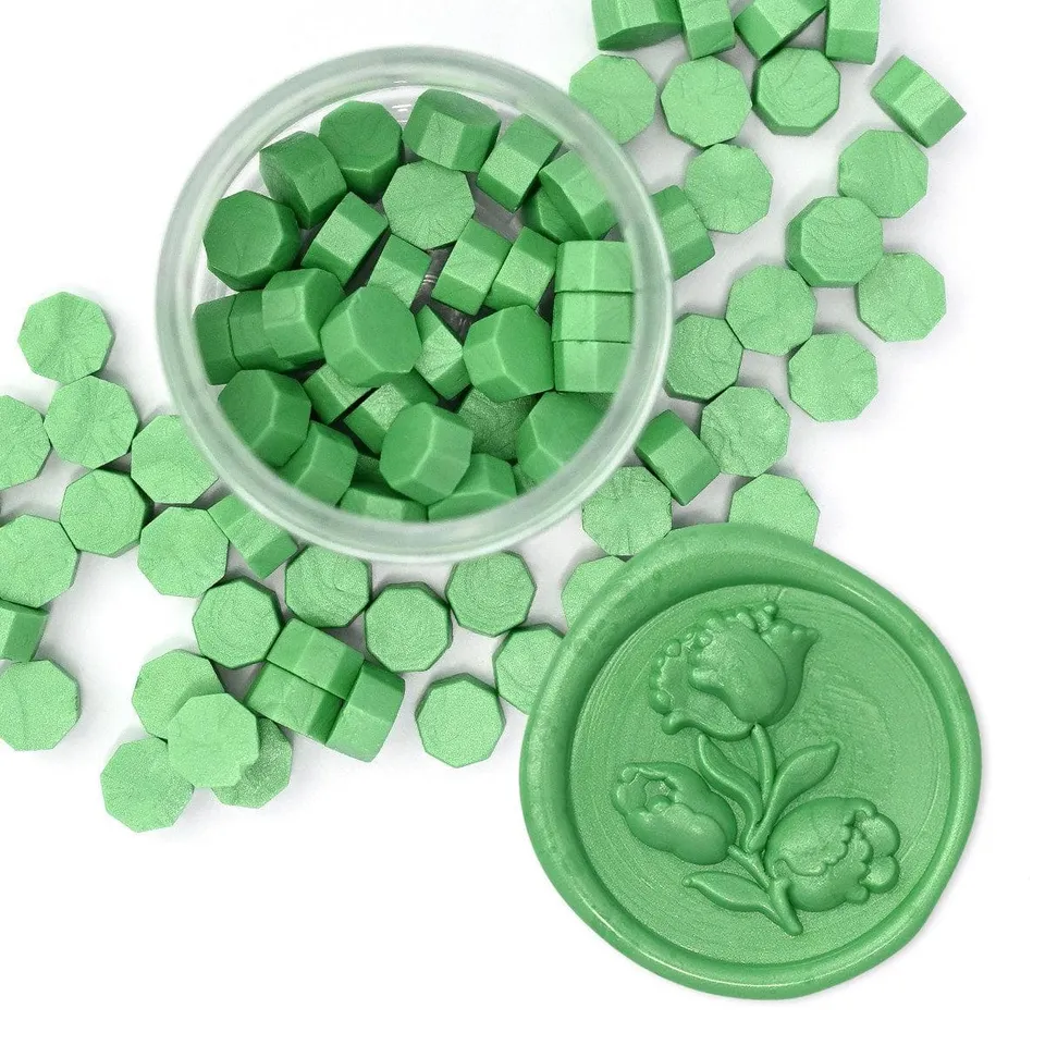 altenew-wax-seals-fresh-green-wachsperlen-100-st-ck-gr-n image 1