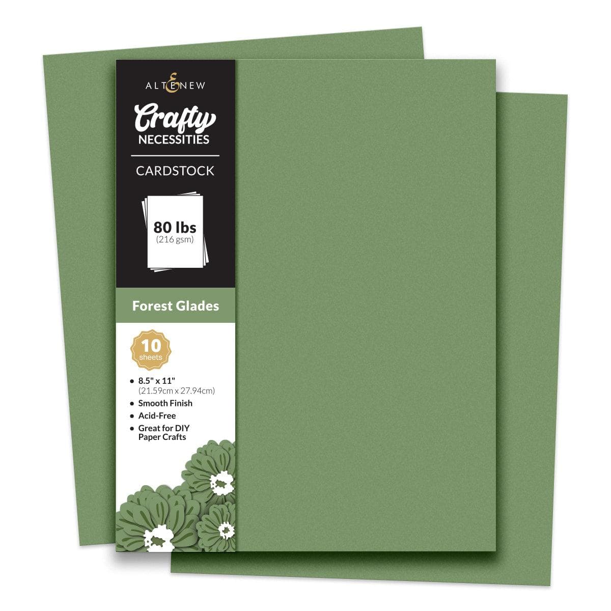 altenew-crafty-necessities-cardstock-forest-glades-gr-n-10-blatt image 6