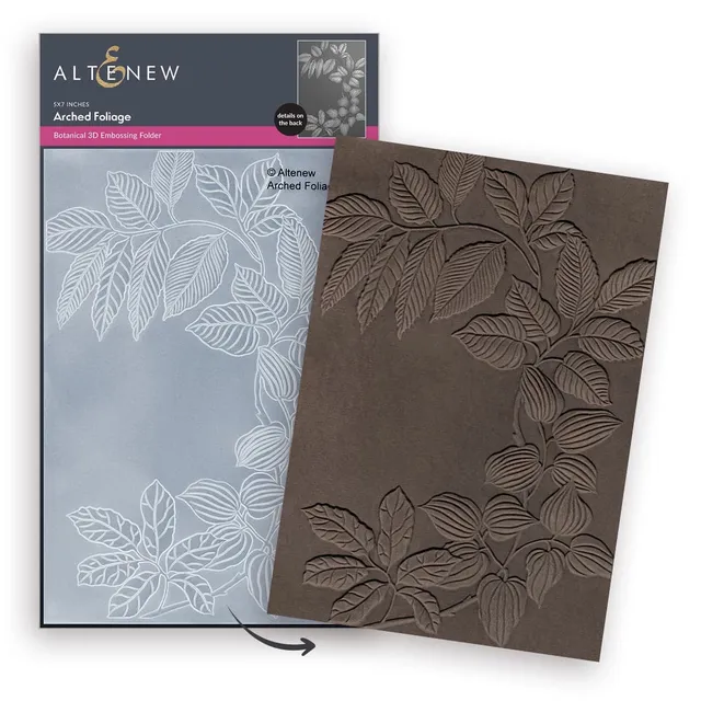 altenew-arched-foliage-3d-pr-gefolder-botanisch-5x7 image 1