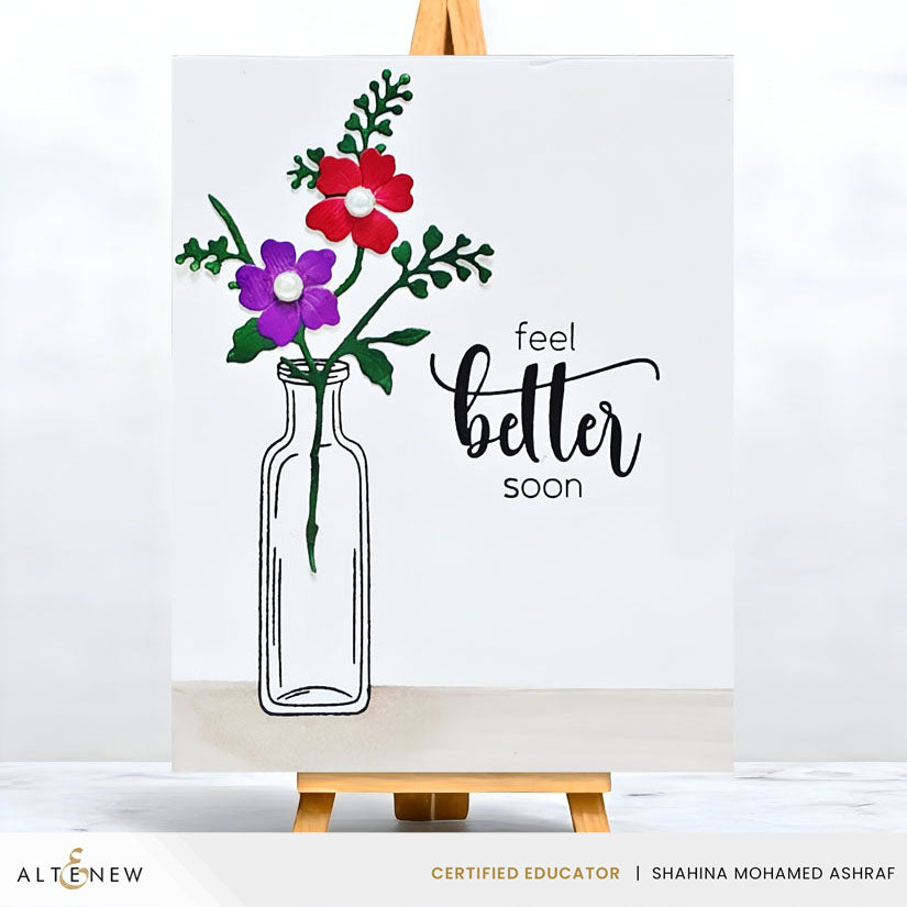 altenew-mini-delight-apothecary-garden-stempelset-blumen-mit-stanzen image 2