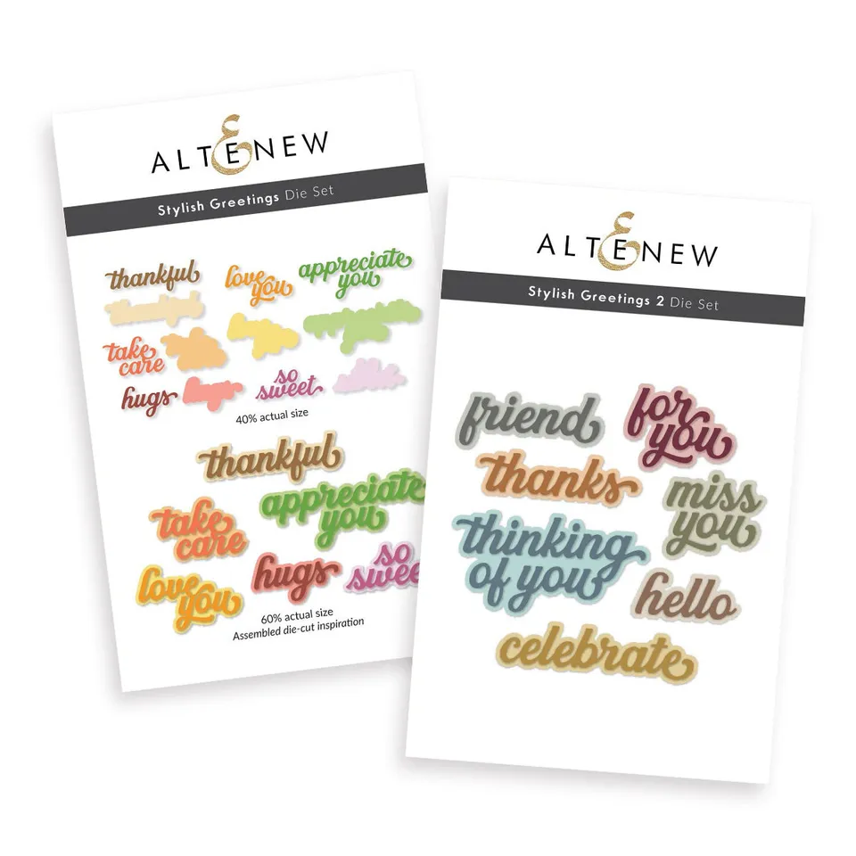altenew-stylish-greetings-die-bundle-wort-stanzen-set image 1