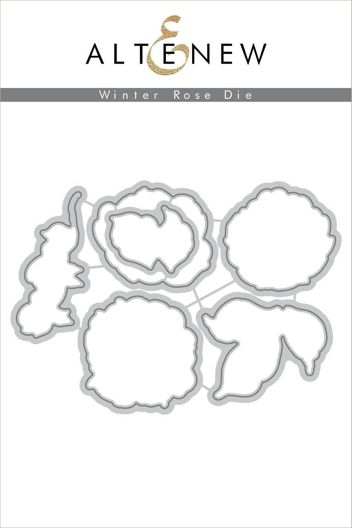 altenew-winter-rose-die-stanze-floral-6-teilig image 1