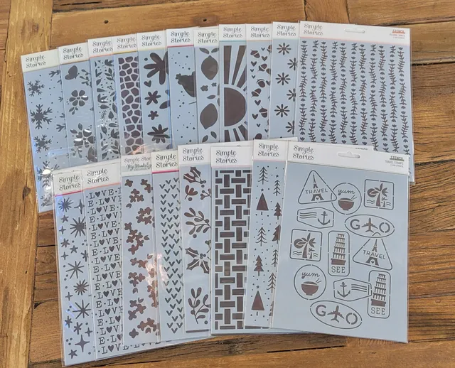 simple-stories-stencil-bundle-schablonen-set-20-st-ck image 1
