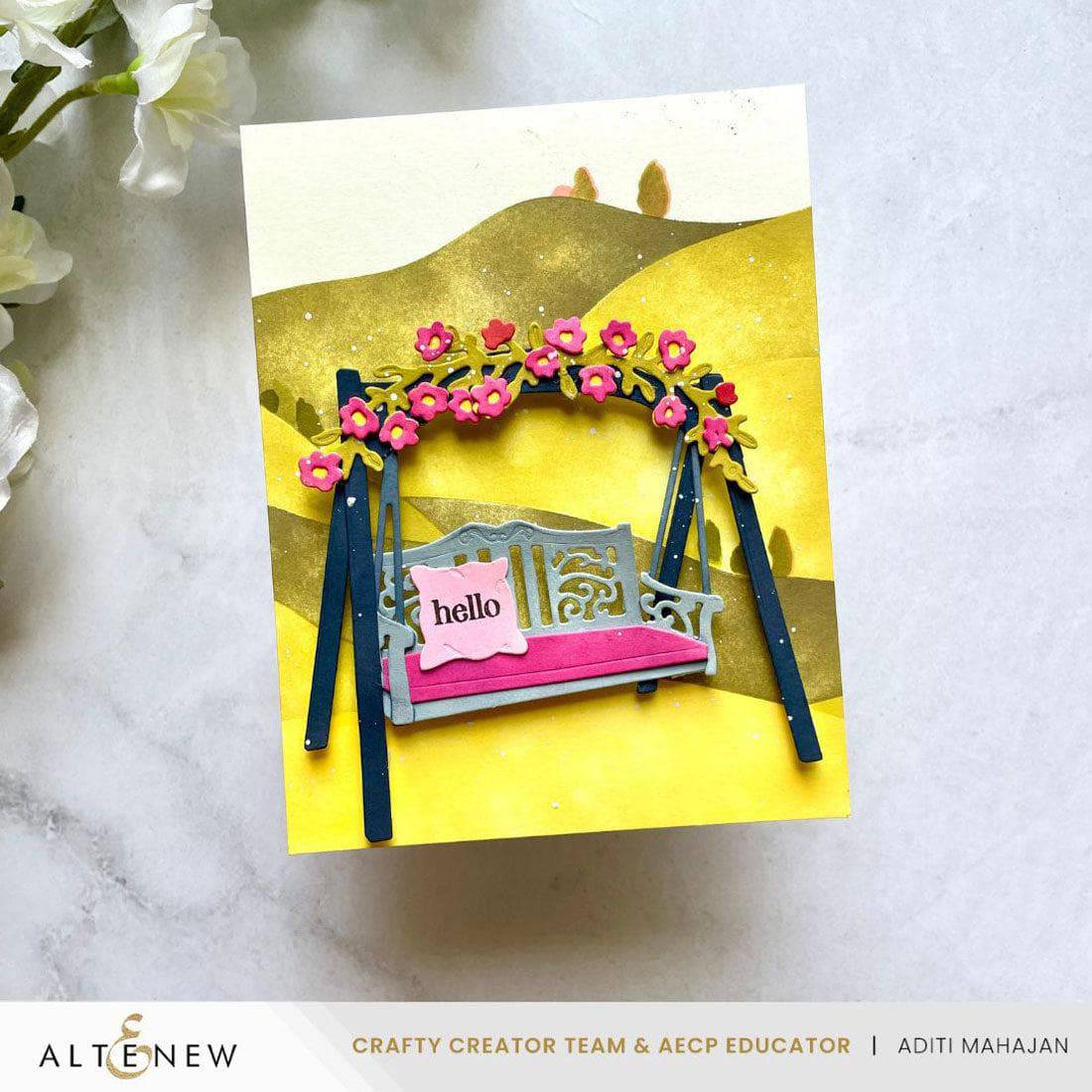 altenew-rolling-hills-embossing-folder-3d-6x6 image 5