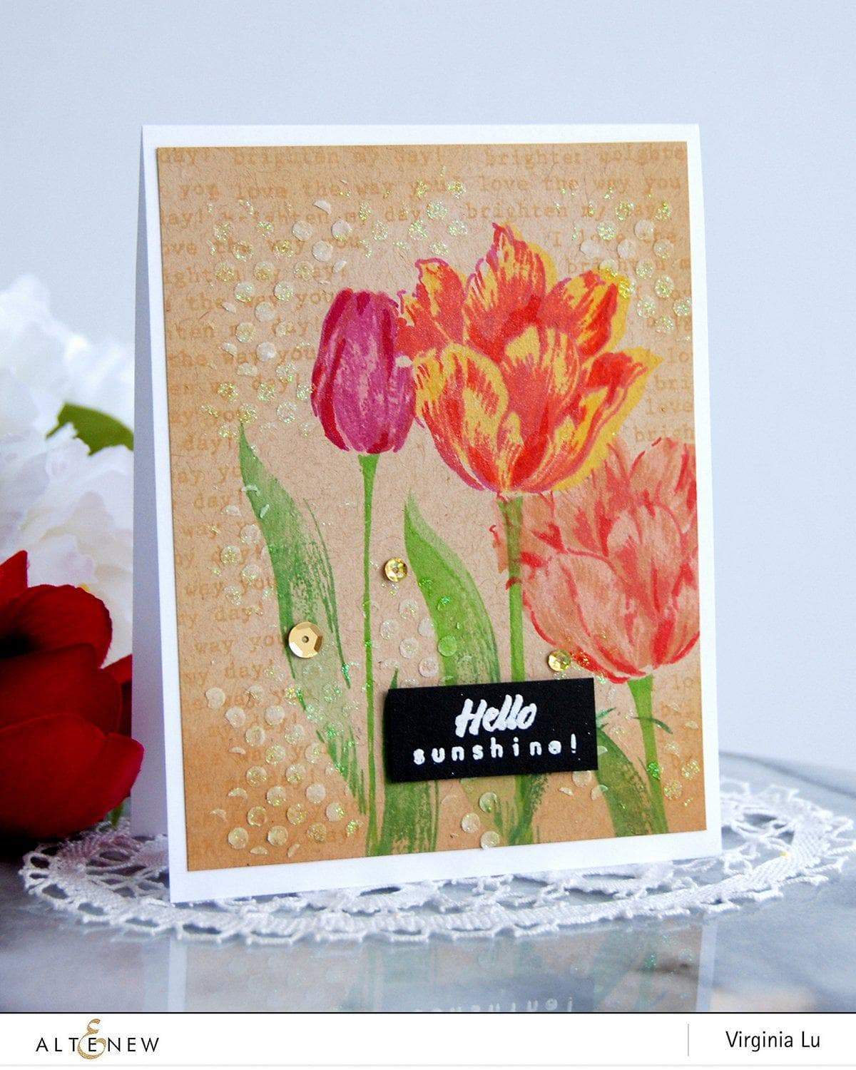 altenew-exotic-tulips-mask-stencil-schablone-6x6-zoll-floral image 5