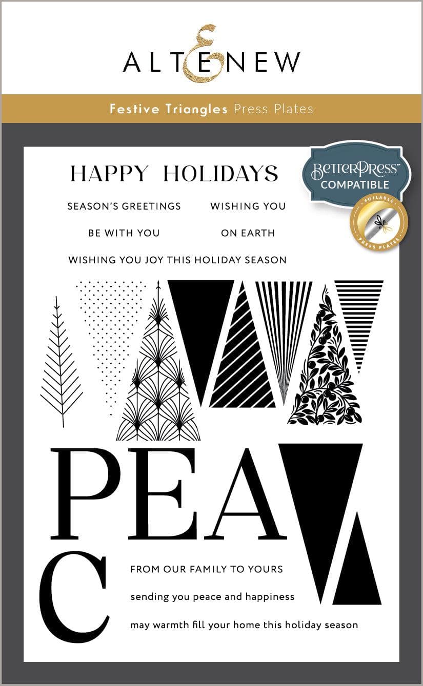 altenew-press-plates-festive-triangles-folienplatten-weihnachten image 1