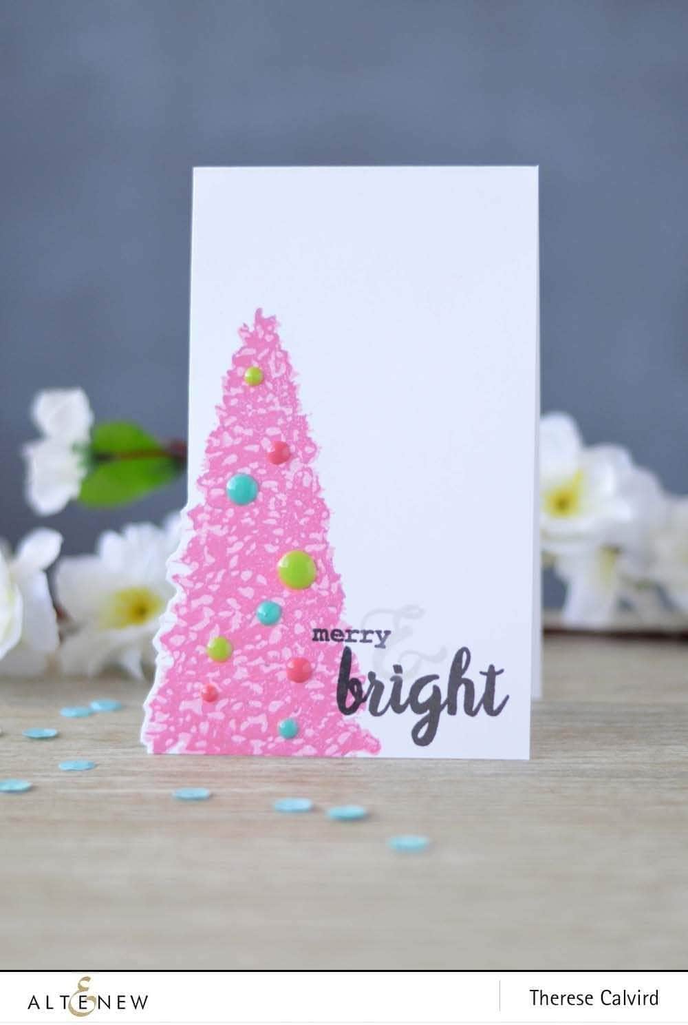 altenew-sketched-evergreen-stempelset-weihnachten-6x8 image 8