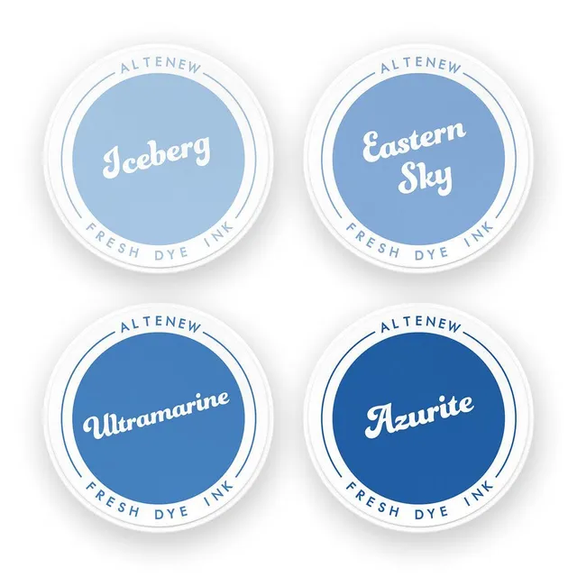 altenew-lapis-lazuli-fresh-dye-ink-stempelkissen-4er-blau image 1