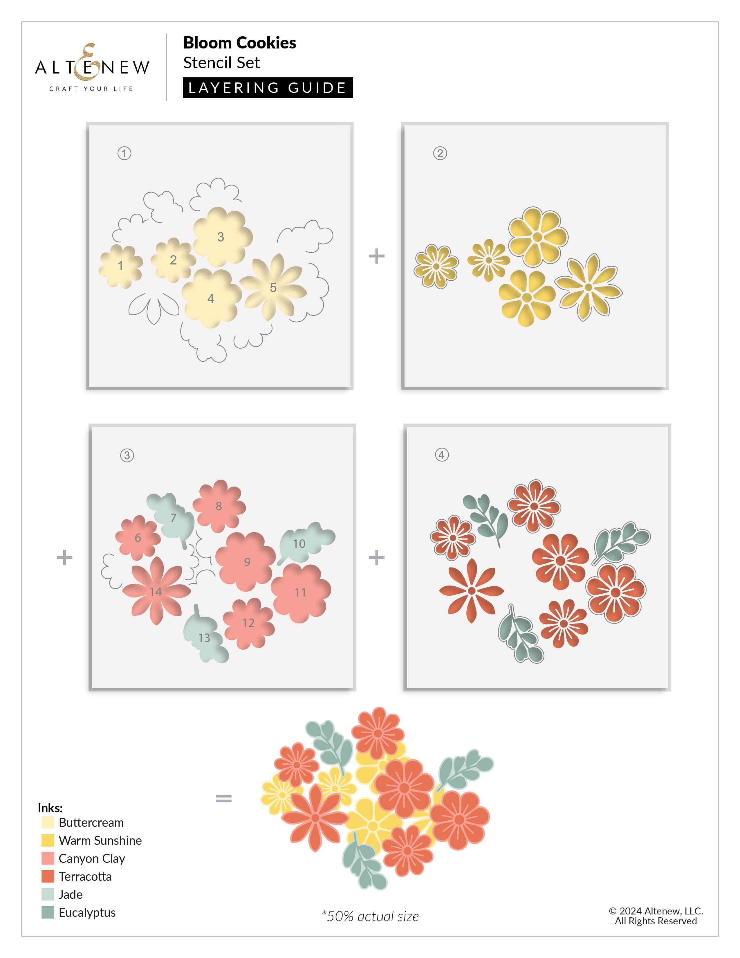 altenew-bloom-cookies-layering-schablone-6x6-4-teilig image 3