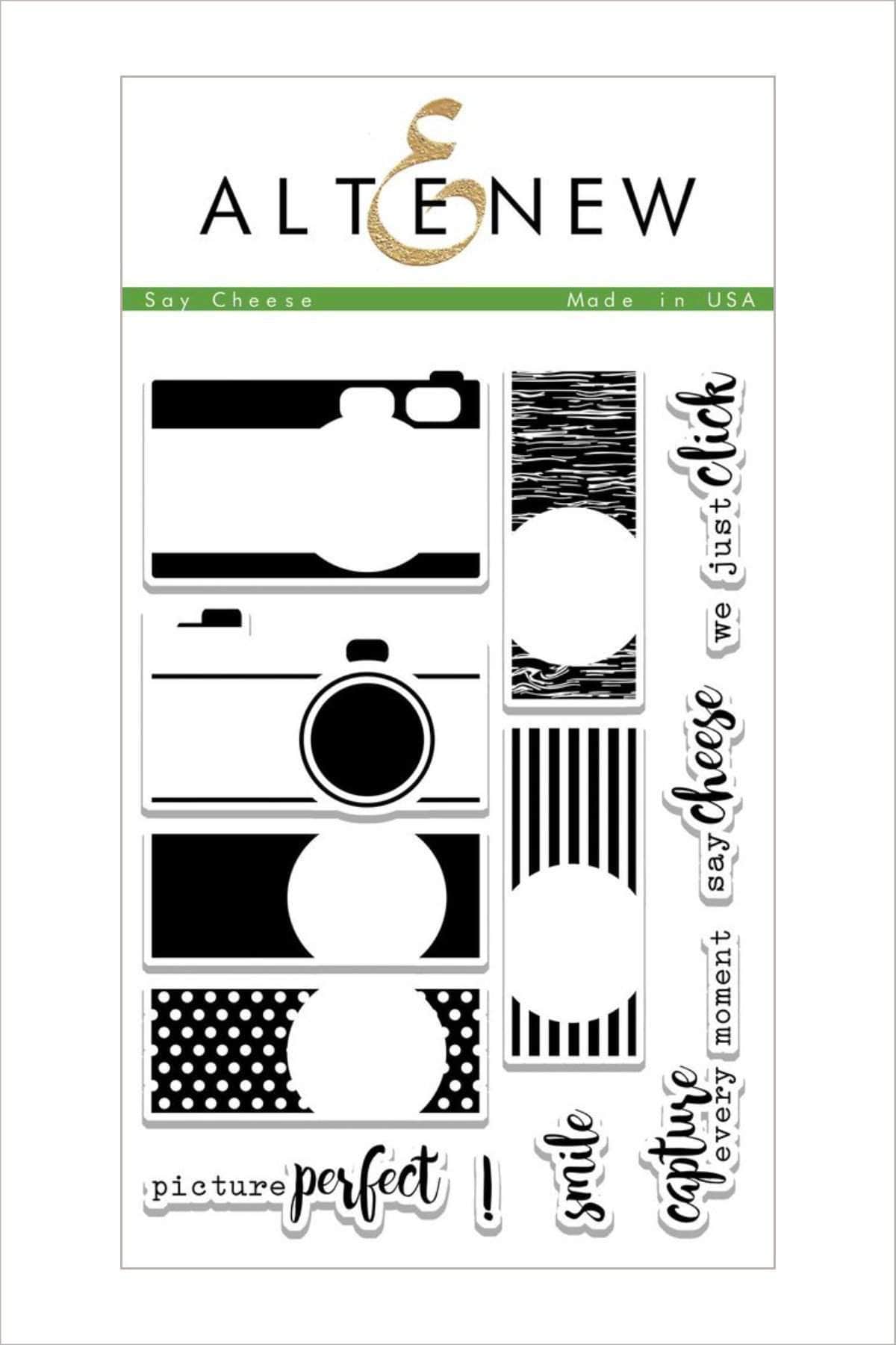 altenew-say-cheese-stempel-stanzen-bundle-kamera-4x6 image 3